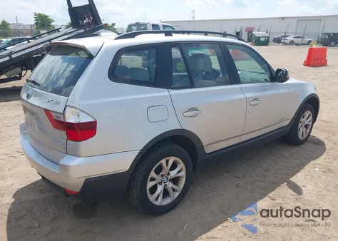 2010 BMW X3 xDrive30I z USA, uszkodzony, nr VIN WBXPC9C40AWJ38390